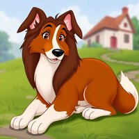 Lassie the Rough Collie