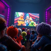 Sesame Street Movie Audience