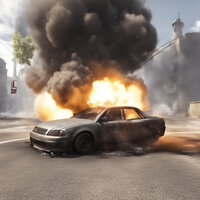 Car Explosion