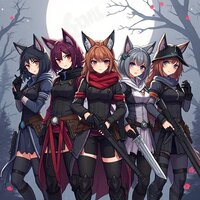 Wolf Women Warriors
