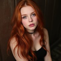 Angry Red-Haired Girl