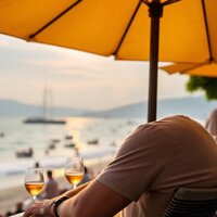 A Relaxed Vacationer