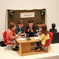 Mini Object Show Auditioners