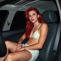 Androgynous Beachgoer