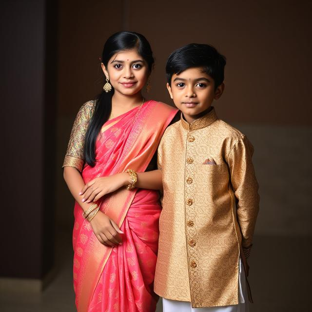 Traditional Indian Children