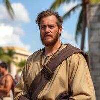 Medieval Miami Man