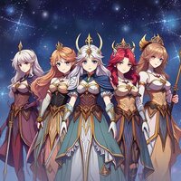 Cosmic Princess Warriors