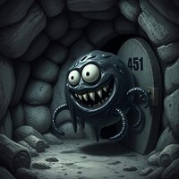 Smiling Gooey Tentacled Creature