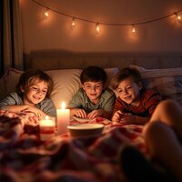 Boys at Sleepover