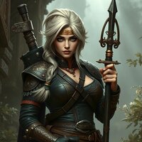 Ciri in Steampunk World