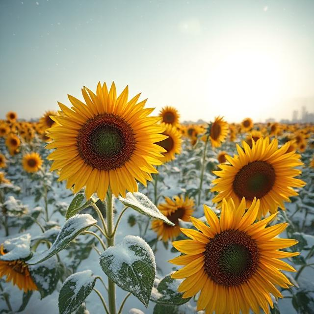sunflower_fieldin_snow_0