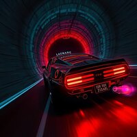 Cyberpunk Muscle Car Escape