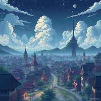 An Anime Cityscape