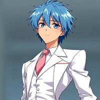 Blue Haired Senpai