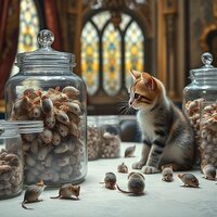 The Gluttonous Kitten