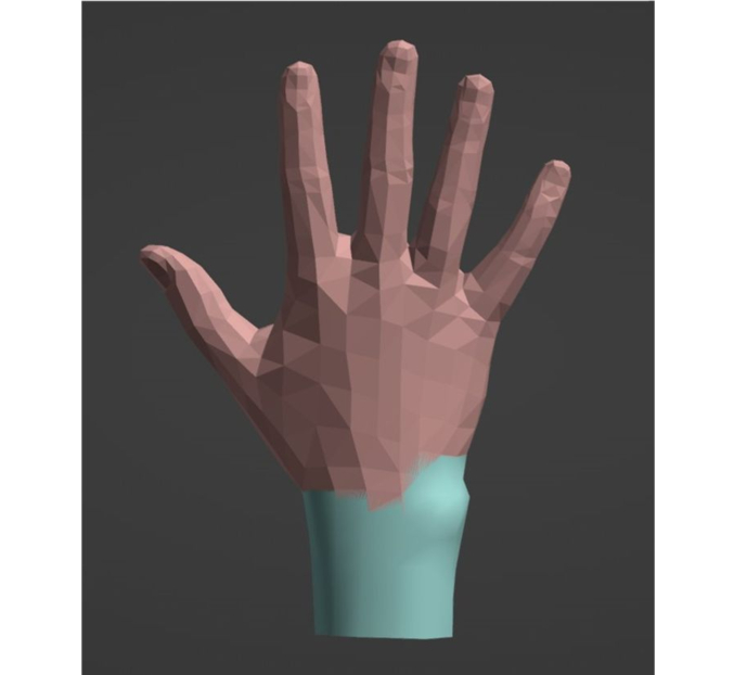 DART Articulated Hand Model with Diverse Accessories and Rich Textures