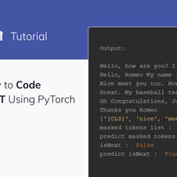 How to Code BERT Using PyTorch – Tutorial With Examples | DeepAI