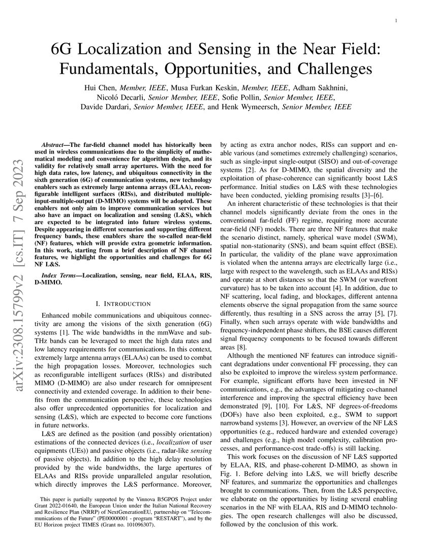 6G Localization and Sensing in the Near Field Fundamentals