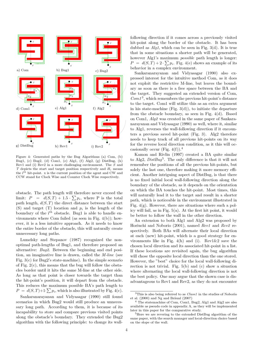 A Comparative Study of Bug Algorithms for Robot Navigation | DeepAI image.