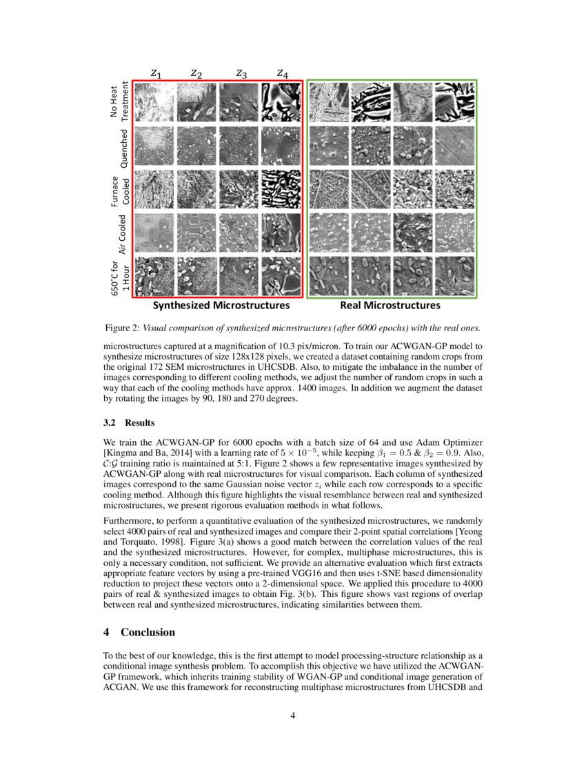 A conditional generative model for predicting material microstructures