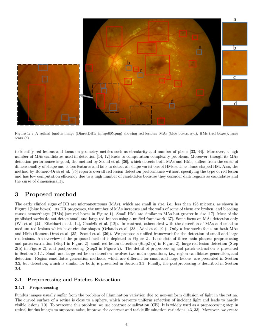 A Deep Learning Based Unified Framework For Red Lesions Detection On A Deep Learning Based Unified Framework For Red Lesions Detection On