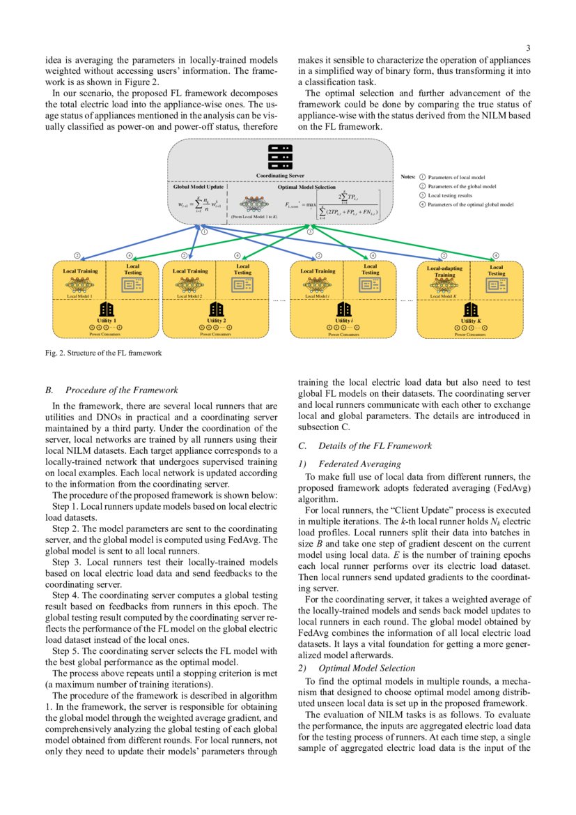 A Federated Learning Framework For Non Intrusive Load Monitoring DeepAI