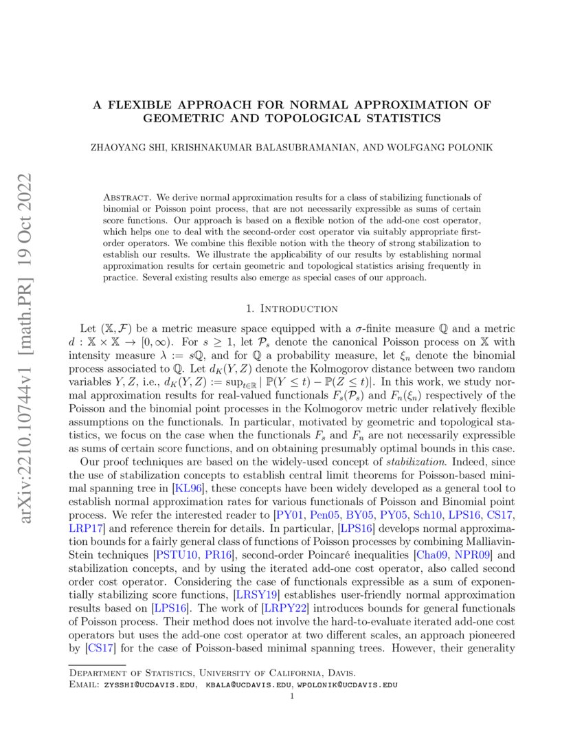 A Flexible Approach for Normal Approximation of Geometric and