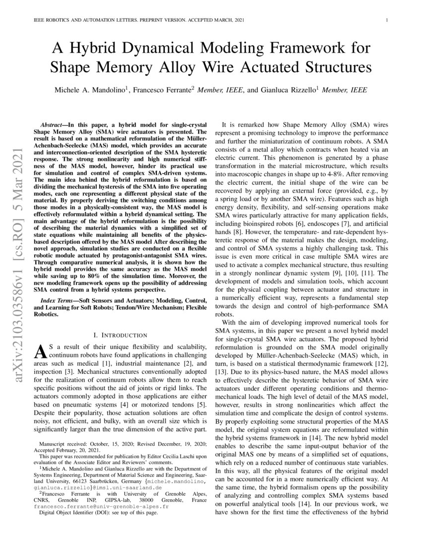 A Hybrid Dynamical Modeling Framework for Shape Memory Alloy Wire