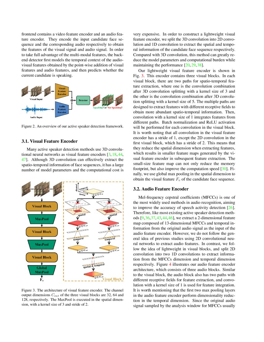 A Light Weight Model for Active Speaker Detection DeepAI