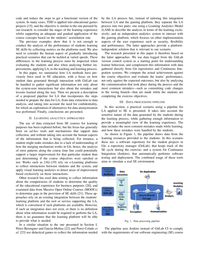 A Methodology for Using GitLab for Software Engineering Learning ...