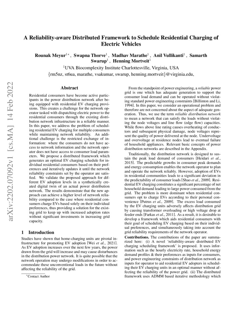 A Reliabilityaware Distributed Framework to Schedule Residential