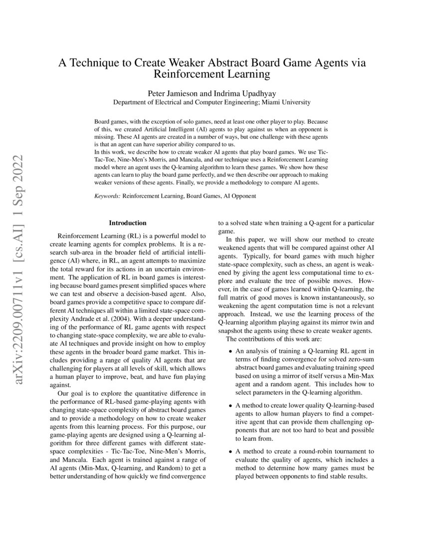 A Technique to Create Weaker Abstract Board Game Agents via