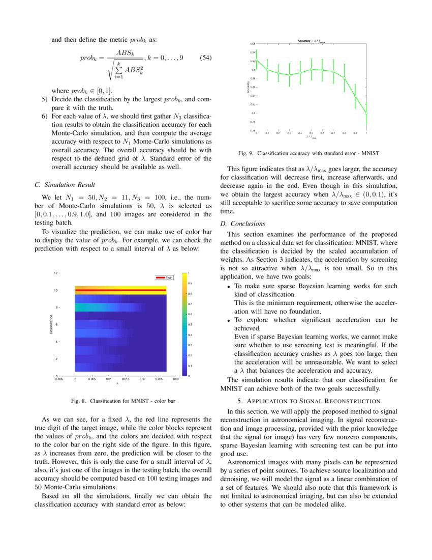 Accelerated Sparse Bayesian Learning via Screening Test and Its ...