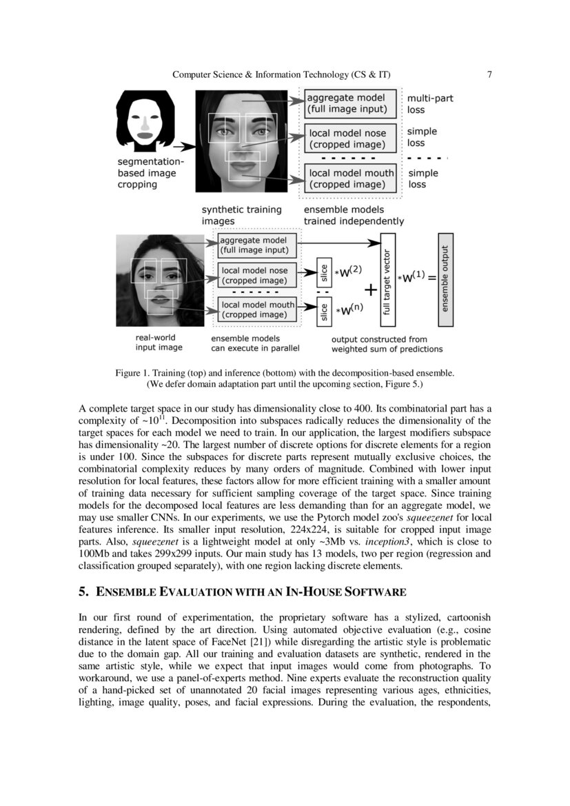 Applied monocular reconstruction of parametric faces with domain engineering DeepAI