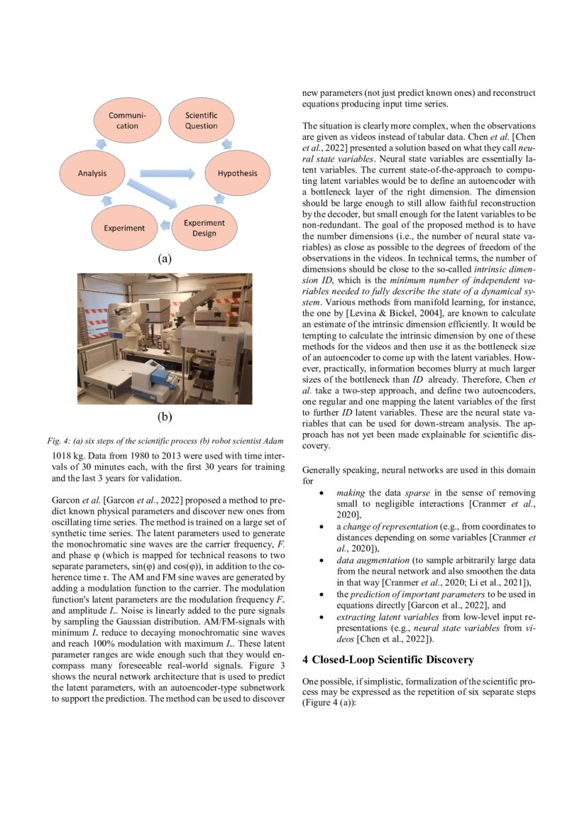 Automated Scientific Discovery: From Equation Discovery to Autonomous ...