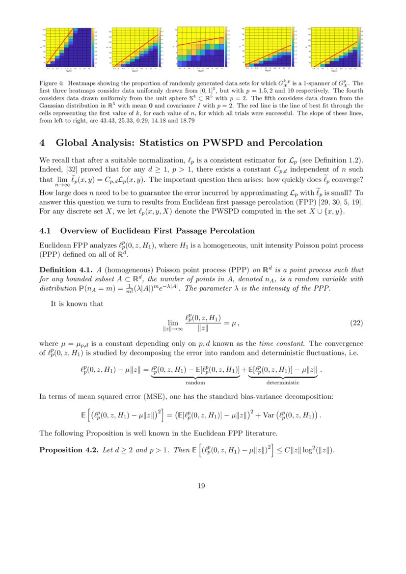 Balancing Geometry and Density Path Distances on HighDimensional Data