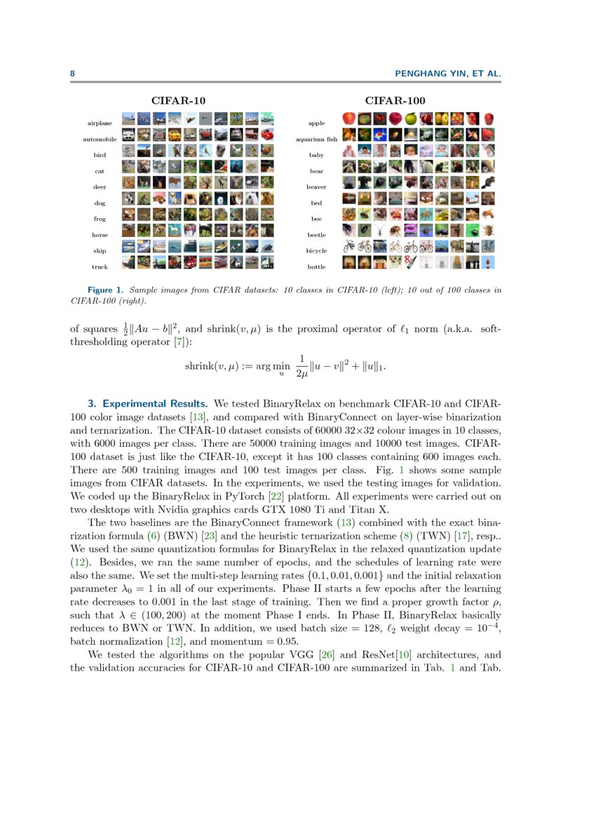 BinaryRelax A Relaxation Approach For Training Deep Neural Networks