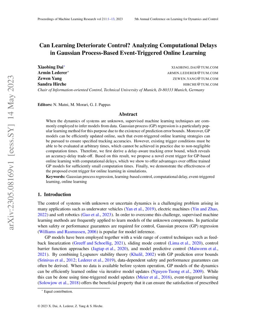 Can Learning Deteriorate Control? Analyzing Computational Delays in
