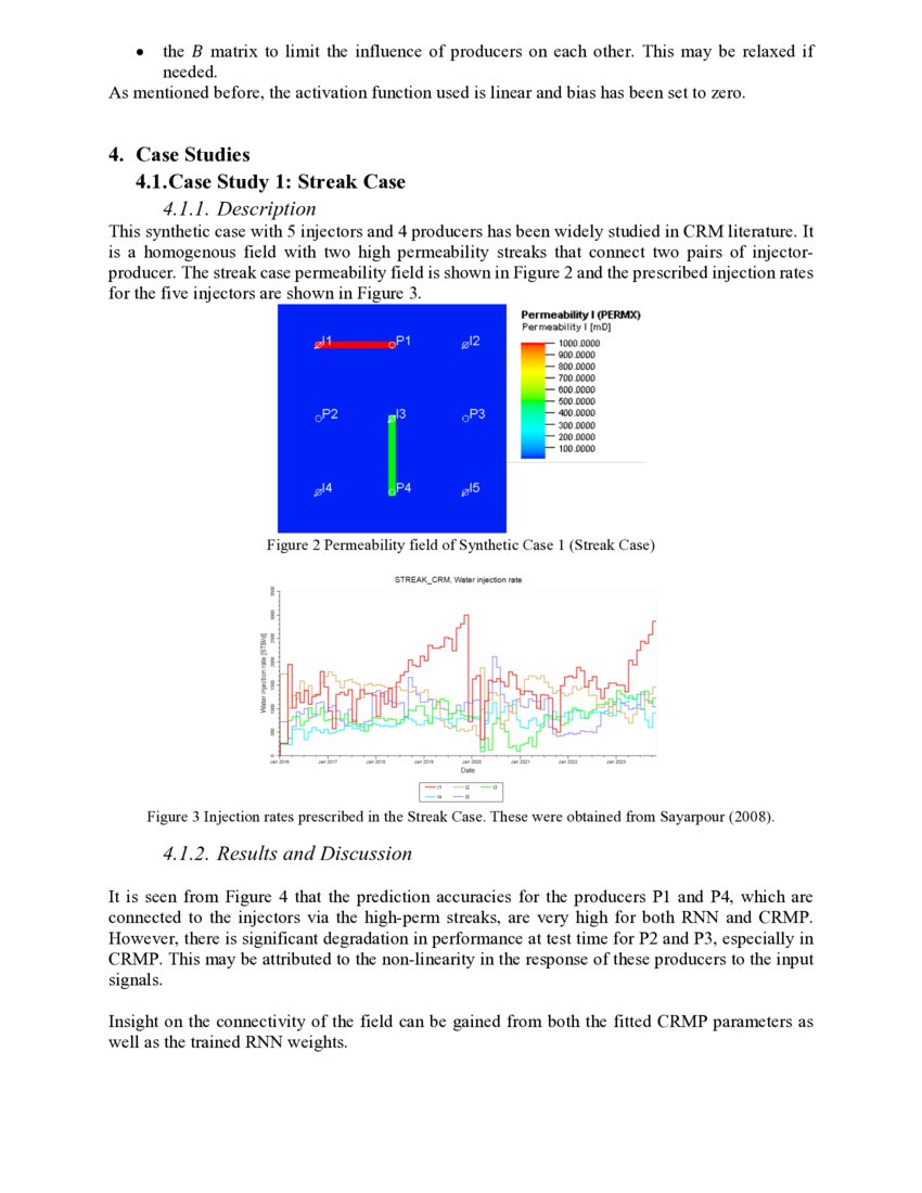 Capacitance Resistance Model and Recurrent Neural Network for Well
