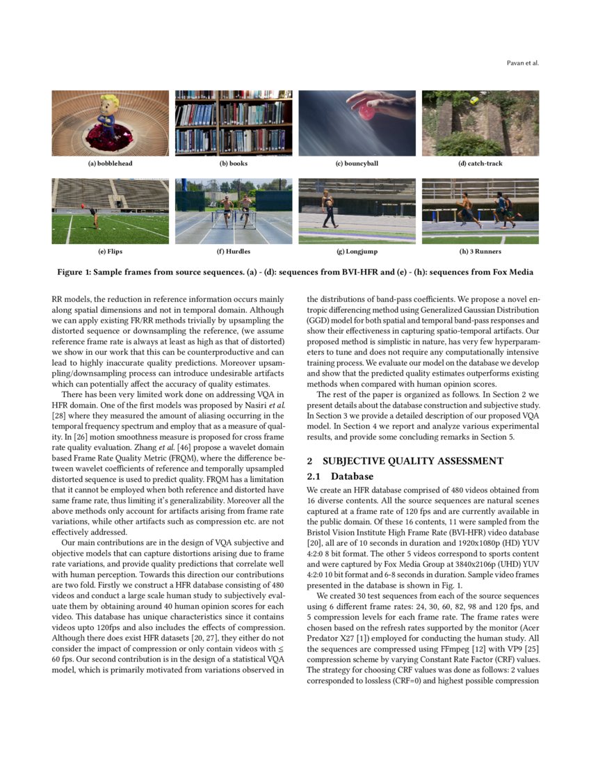 Capturing Video Frame Rate Variations via Entropic Differencing DeepAI