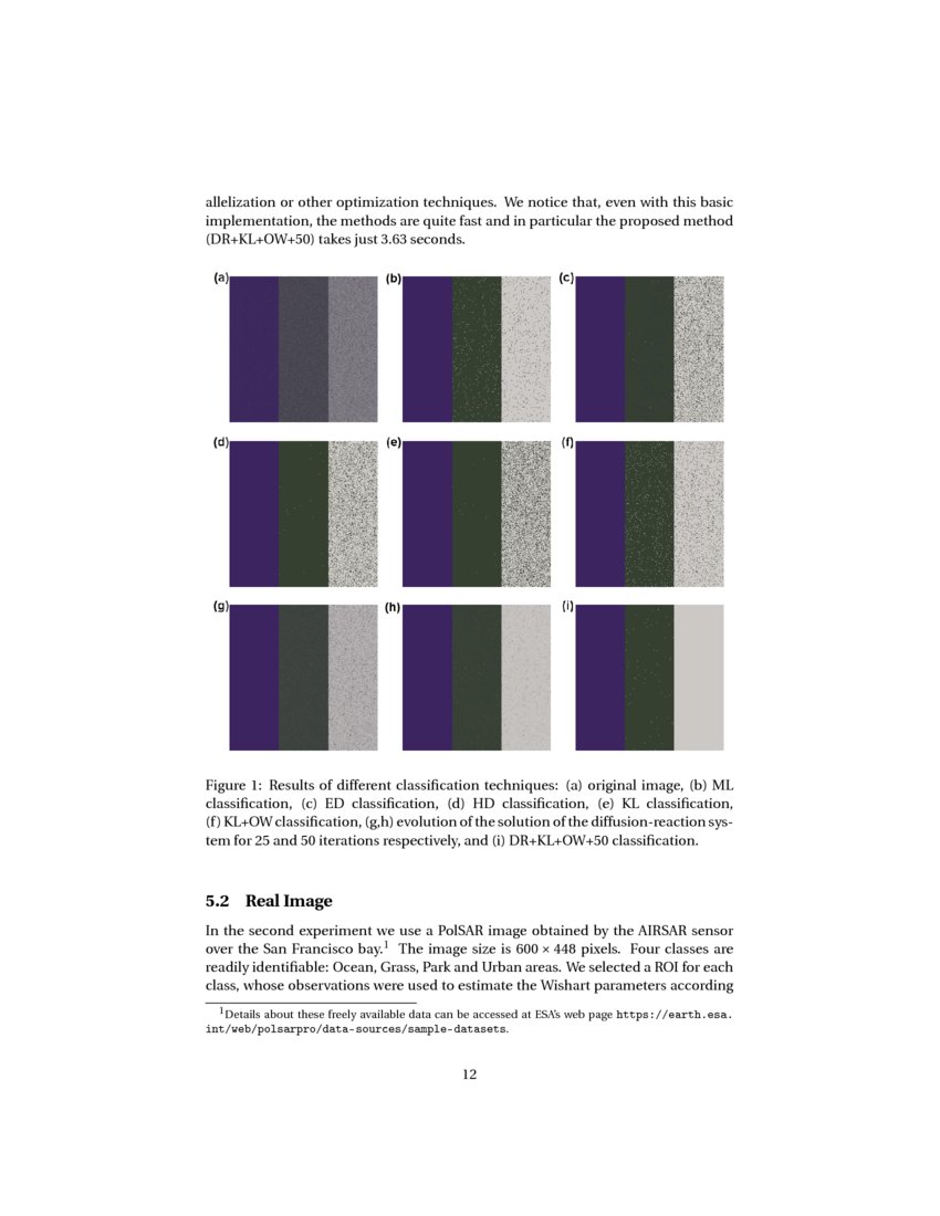 Classification of Complex Wishart Matrices with a DiffusionReaction