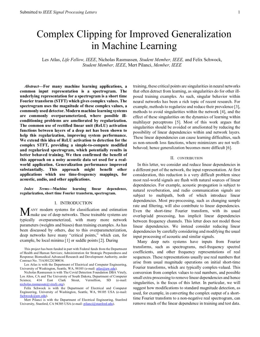 Complex Clipping for Improved Generalization in Machine Learning | DeepAI
