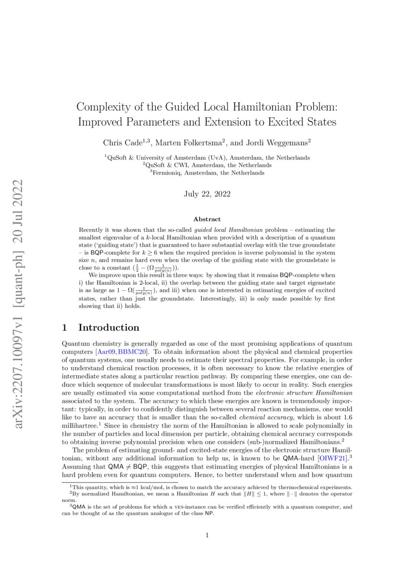 complexity-of-the-guided-local-hamiltonian-problem-improved-parameters
