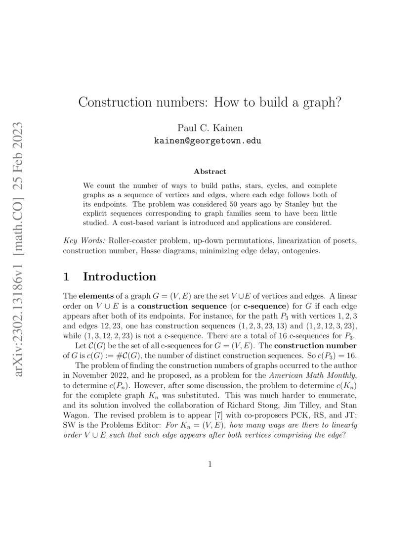 Build A Graph