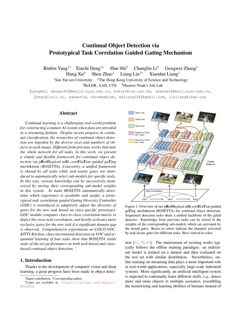 Continual Object Detection via Prototypical Task Correlation Guided ...
