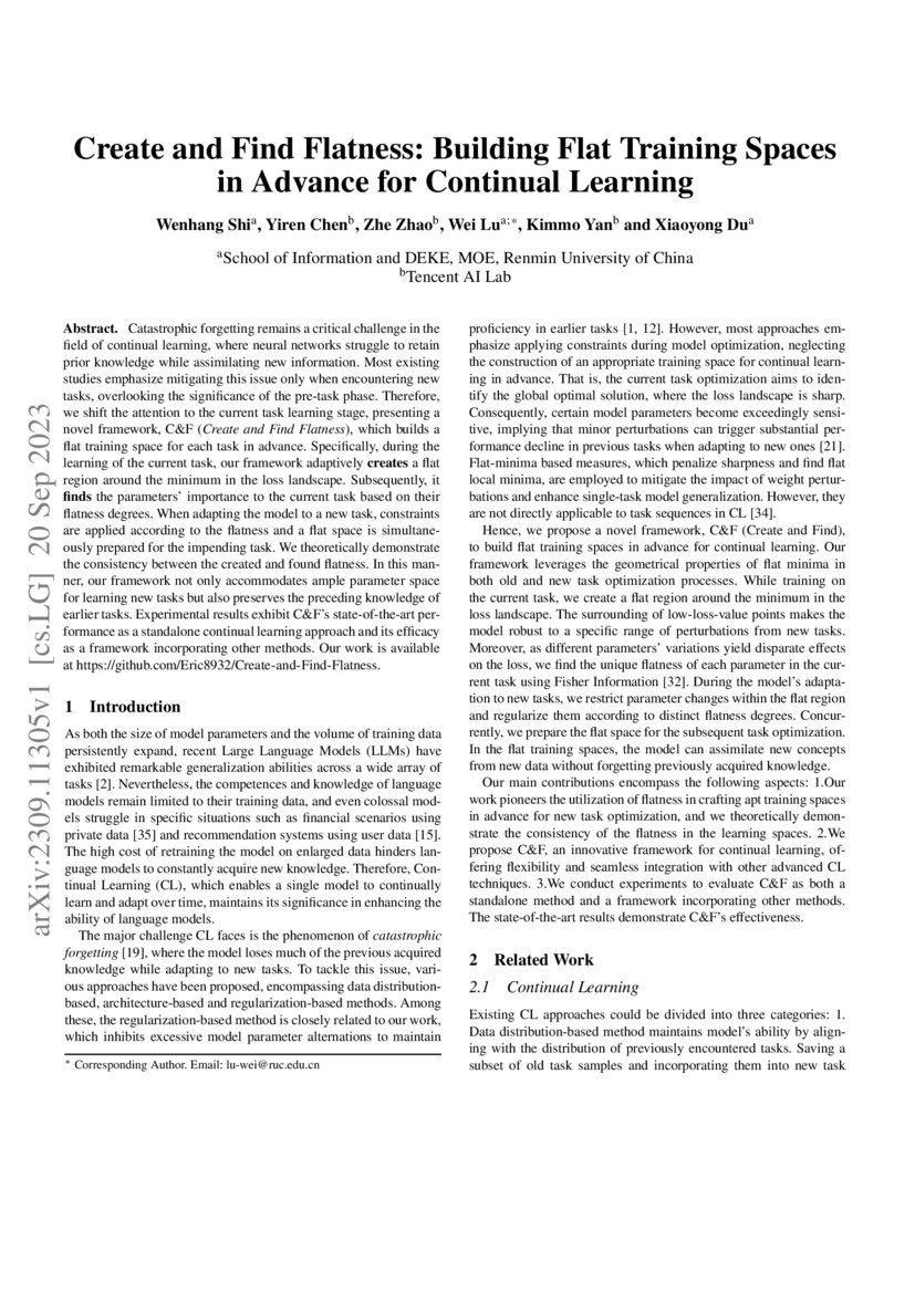 Create and Find Flatness Building Flat Training Spaces in Advance for