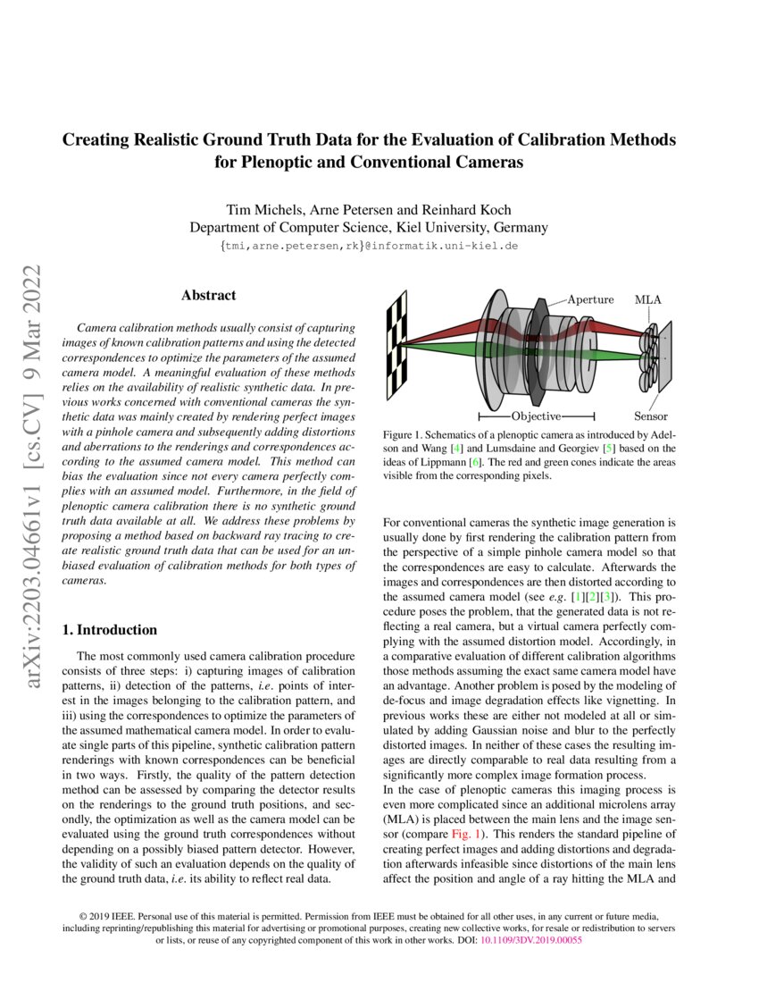 Creating Realistic Ground Truth Data for the Evaluation of Calibration