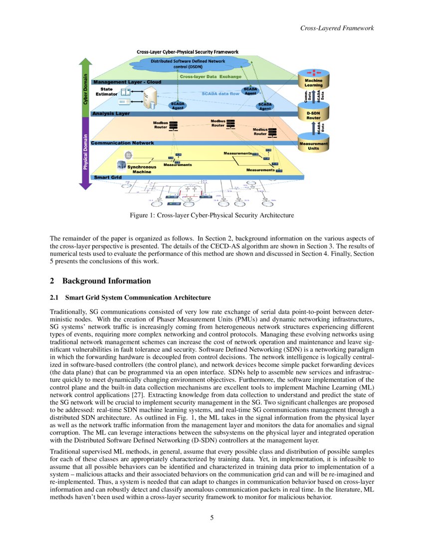 Cross-Layered Distributed Data-driven Framework For Enhanced Smart Grid ...