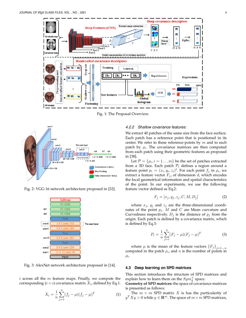 Deep and Shallow Covariance Feature Quantization for 3D Facial