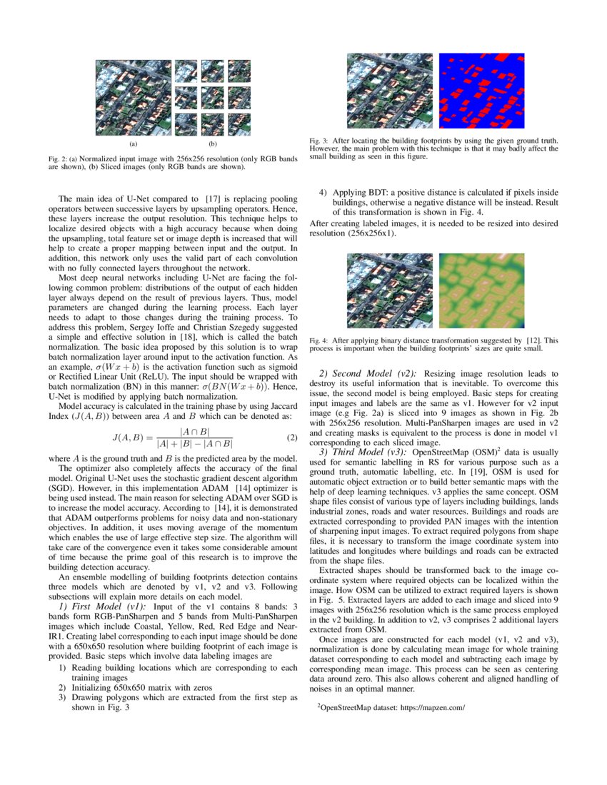 spacenet building detection